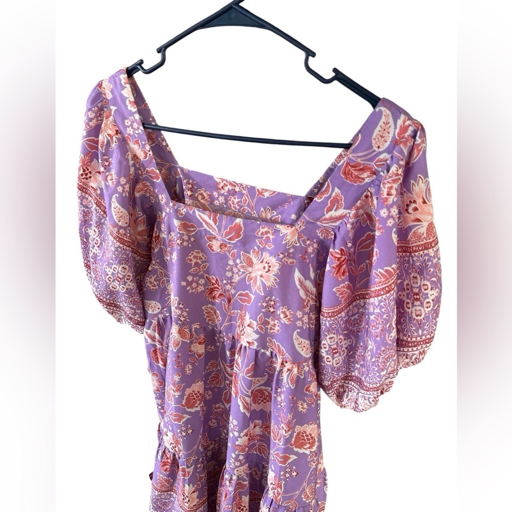 Band of the Free CLOSET CLEANOUT boho mini dress-size M - Picture 2 of 5